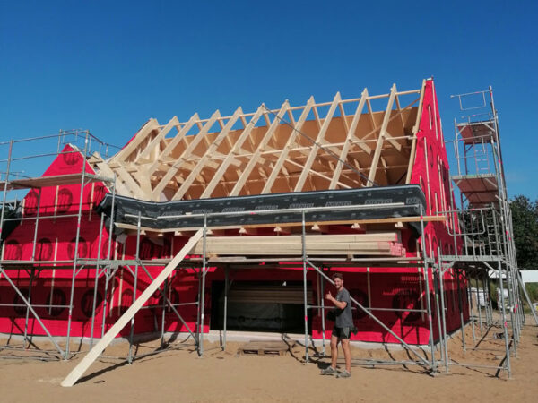 Einfamilienhaus nach dem Richten