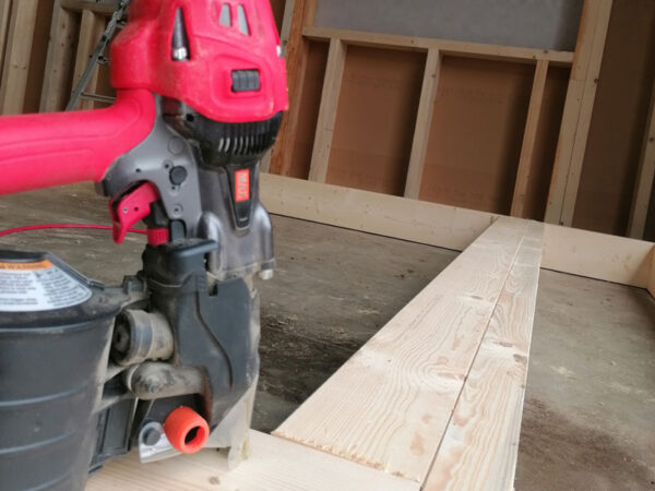 Nagelpistole für Holzplatten