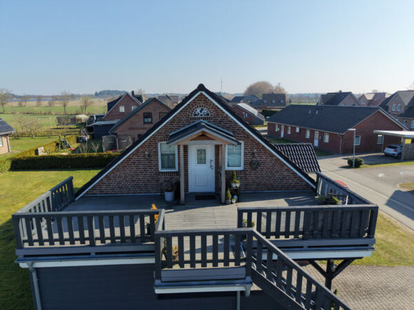 Terrasse im Obergeschoss